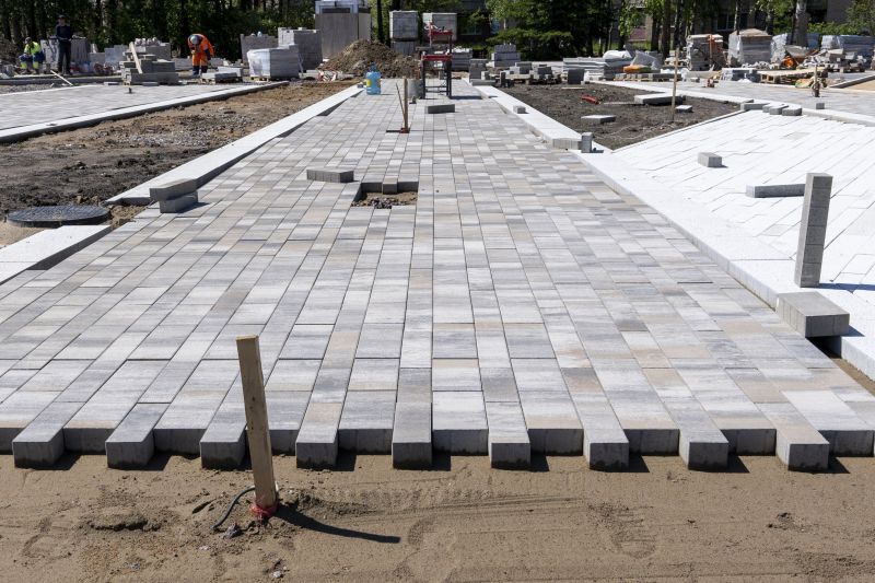 Elegant Paver Border